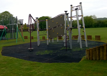 Grass Mats Safety Surfacing - Independent Playground Manufacturer Robinia Timber Equipment Manufacturer Installation West Sussex Hampshire Kent London