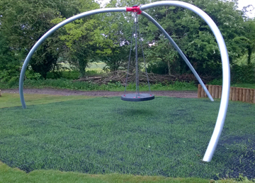 Grass Mats Safety Surfacing - Independent Playground Manufacturer Robinia Timber Equipment Manufacturer Installation West Sussex Hampshire Kent London