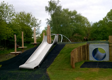 Grass Mats Safety Surfacing - Independent Playground Manufacturer Robinia Timber Equipment Manufacturer Installation West Sussex Hampshire Kent London