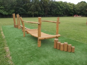 Adventure Trail – Robinia Timber Play Equipment Manufacturer Playground Safety Surfacing Specialist West Sussex East Sussex Surrey Hampshire London