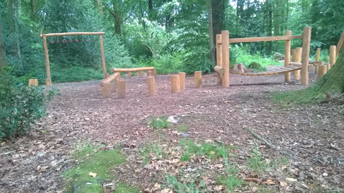 Robinia Timber Adventure Trail Whitestone Walk Chepstow Wales Hardwood Playground Equipment Manufacturer Safety Surfacing Specialist Sussex Hampshire London