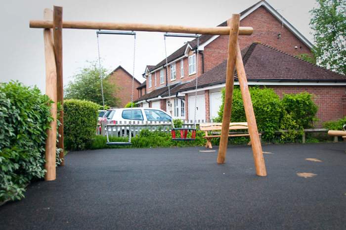 Ropeland Way - Hardwood Play Equipment Horsham - Robinia Playground Equipment Manufacturer Safety Surfacing Specialist West Sussex East Sussex Surrey Hampshire London