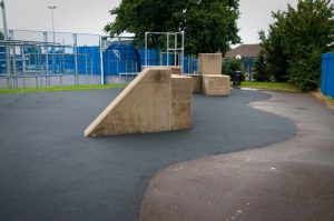 Wet Pour Parkour Bewbush Crawley - Safety Surfacing of Parkour Area Bewbush Crawley - Wet Pour Safety Surfacing Specialists Sussex Surrey Hampshire