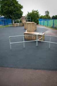 Wet Pour Parkour Bewbush Crawley - Safety Surfacing of Parkour Area Bewbush Crawley - Wet Pour Safety Surfacing Specialists Sussex Surrey Hampshire