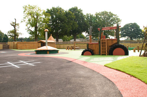 Dulwich Prep School Cranbrook Robinia Play Equipment Hardwood Timber Play Equipment Manufacturer, Wet Pour Safety Surfacing Specialist