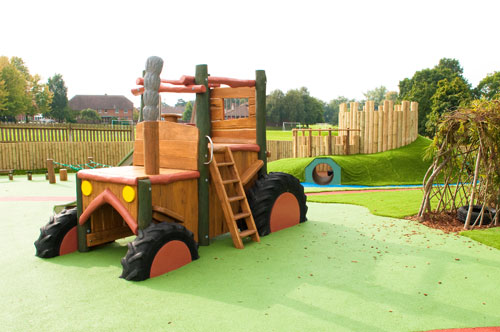 Dulwich Prep School Cranbrook Robinia Play Equipment Hardwood Timber Play Equipment Manufacturer, Wet Pour Safety Surfacing Specialist