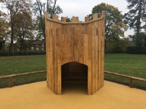 Hardwood Robinia Bishop Challoner School - Play Equipment Robinia Playground Equipment Manufacturer Surfacing Specialist West Sussex Surrey Hampshire London