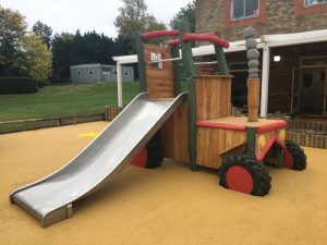 Hardwood Robinia Bishop Challoner School - Play Equipment Robinia Playground Equipment Manufacturer Surfacing Specialist West Sussex Surrey Hampshire London