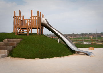 Loose Fill Safety Surfacing Sand Bark Hardwood Chip Playground Installation - Safety Surfacing Installer West Sussex East Sussex Hampshire Devon Kent London