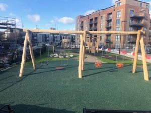 Hevelock Southall Completed Project - Playsafe Playgrounds - Independent Playground Safety Surfacing Installer West Sussex Surrey Hampshire