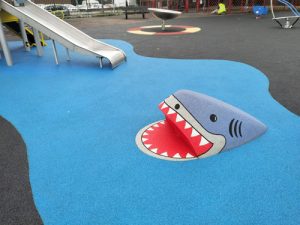 LB Redbridge Loxwood Park Wet Pour Rubber Safety Surfacing Independent Playground Installation - Safety Surfacing Installer West Sussex Surrey Hampshire