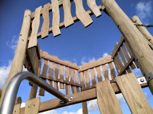 East Brighton Park Robinia Play Equipment Installation - SafaMulch - Independent Playground Safety Surfacing Installer West Sussex Surrey Hampshire