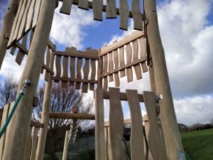 East Brighton Park Robinia Play Equipment Installation - SafaMulch - Independent Playground Safety Surfacing Installer West Sussex Surrey Hampshire