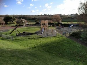 East Brighton Park Robinia Play Equipment Installation - SafaMulch - Independent Playground Safety Surfacing Installer West Sussex Surrey Hampshire