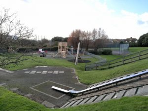 East Brighton Park Robinia Play Equipment Installation - SafaMulch - Independent Playground Safety Surfacing Installer West Sussex Surrey Hampshire