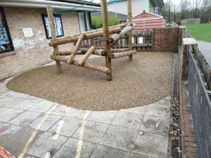 SafaMulch Holy Trinity School Cuckfield - SafaMulch Rubber Surfacing - Independent Playground Safety Surfacing Installer West Sussex Surrey Hampshire