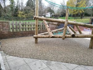 SafaMulch Holy Trinity School Cuckfield - SafaMulch Rubber Surfacing - Independent Playground Safety Surfacing Installer West Sussex Surrey Hampshire