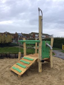 Newhaven Play Area Lewes DC - Robinia Play Equipment Installation - Independent Playground Safety Surfacing Installer West Sussex Surrey Hampshire