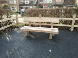 Wren Close Horsham District Council Park Play Equipment - Wet Pour - Independent Playground Safety Surfacing Installer West Sussex Surrey Hampshire