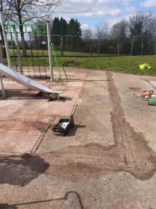 Corsham Works AMEY - Playsafe Playgrounds Preparation Works - Independent Playground Safety Surfacing Installer West Sussex Surrey Hampshire