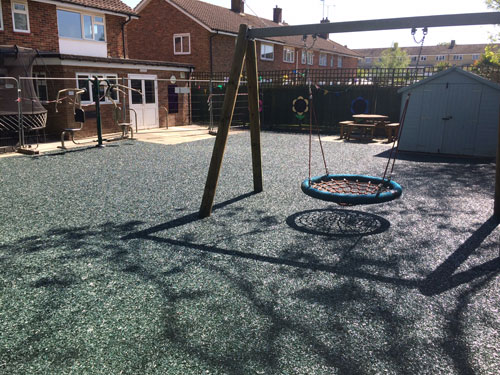 Crawley Safamulch - Playsafe Playgrounds SafaMulch Rubber Surfacing - Independent Playground Safety Surfacing Installer West Sussex Surrey Hampshire