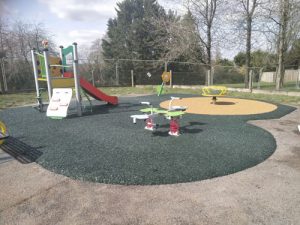 SafaMulch Corsham AMEY - Playsafe Playgrounds Works - Independent Playground Safety Surfacing Installer West Sussex Surrey Hampshire