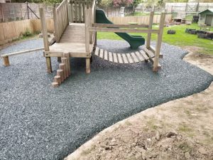 Safamulch Dauxwood Pre-School - SafaMulch Rubber Surfacing - Independent Playground Safety Surfacing Installer West Sussex Surrey Hampshire