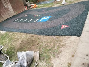 Safamulch Dauxwood Pre-School - SafaMulch Rubber Surfacing - Independent Playground Safety Surfacing Installer West Sussex Surrey Hampshire