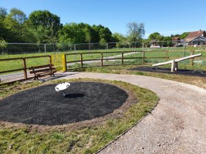 Sandhurst Bloor Homes Berkshire - Grass Matt Surfacing - Independent Playground Safety Surfacing Installer West Sussex Surrey Hampshire