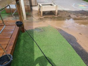 Bilingual Primary School Refurbishment - Wet Pour - Safety Surfacing - Independent Playground Safety Surfacing Installer West Sussex Surrey Hampshire