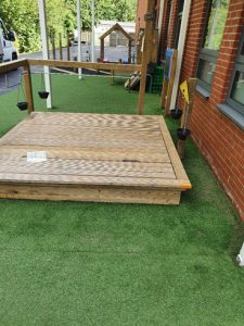 Bilingual Primary School Refurbishment - Wet Pour - Safety Surfacing - Independent Playground Safety Surfacing Installer West Sussex Surrey Hampshire