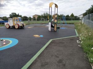 Parsonage Lane Bishops Stortford - Wet Pour - Independent Playground Safety Surfacing Installer West Sussex Surrey Hampshire