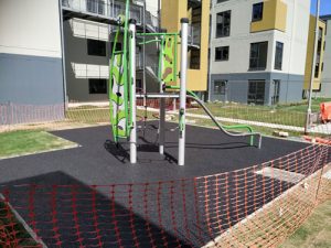 Weighbridge Dagenham Project - Installation - Wet Pour - Safety Surfacing - Independent Playground Safety Surfacing Installer West Sussex Surrey Hampshire