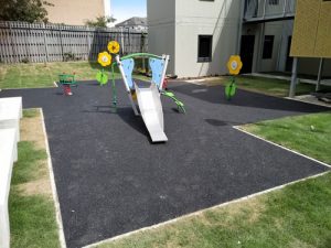 Weighbridge Dagenham Project - Installation - Wet Pour - Safety Surfacing - Independent Playground Safety Surfacing Installer West Sussex Surrey Hampshire