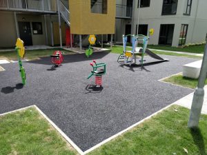 Weighbridge Dagenham Project - Installation - Wet Pour - Safety Surfacing - Independent Playground Safety Surfacing Installer West Sussex Surrey Hampshire