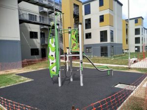 Weighbridge Dagenham Project - Installation - Wet Pour - Safety Surfacing - Independent Playground Safety Surfacing Installer West Sussex Surrey Hampshire