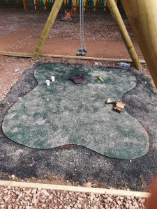 Wet Pour Ascot Home Front - Wet Pour Rubber Surfacing - Independent Playground Safety Surfacing Installer West Sussex Surrey Hampshire