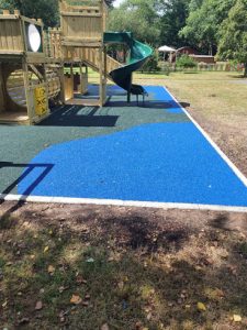 Wet Pour Ascot Home Front - Wet Pour Rubber Surfacing - Independent Playground Safety Surfacing Installer West Sussex Surrey Hampshire