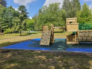 Wet Pour Ascot Home Front - Wet Pour Rubber Surfacing - Independent Playground Safety Surfacing Installer West Sussex Surrey Hampshire