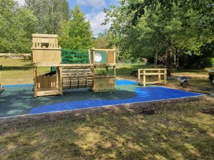 Wet Pour Ascot Home Front - Wet Pour Rubber Surfacing - Independent Playground Safety Surfacing Installer West Sussex Surrey Hampshire