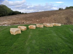 Banky Fields East Sussex - Thakeham Homes Robinia Play Equipment - Grass Matt Surfacing - Independent Playground Safety Surfacing Installer Surrey Hampshire