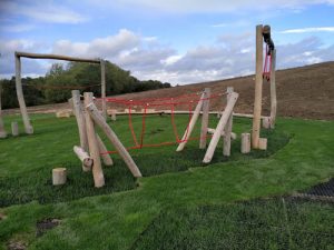 Banky FieRobinia Play Equipment - Grass Matt Surfacing - Independent Playground Safety Surfacing Installer Surrey Hampshire