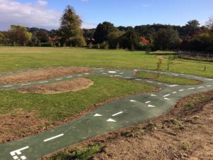 Scooter Track Easebourne PC - Bicycle Track & Playground Installers - Independent Playground Safety Surfacing Installer West Sussex Surrey Hampshire