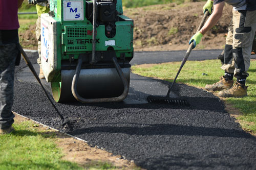 Tarmac Works Easebourne PC - Scooter Track & Playground Installers - Independent Playground Safety Surfacing Installer West Sussex Surrey Hampshire