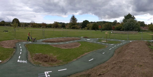 Playsafe Plaugrounds Scooter Track & Playground Installers - Independent Playground Safety Surfacing Installer West Sussex Surrey Hampshire
