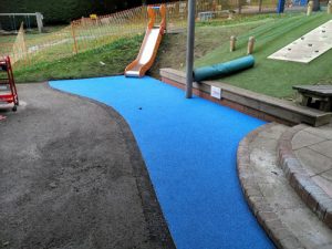St Michaels School Wet Pour - Wet Pour Rubber Surfacing - Independent Playground Safety Surfacing Installer West Sussex Surrey Hampshire