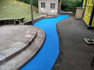 St Michaels School Wet Pour - Wet Pour Rubber Surfacing - Independent Playground Safety Surfacing Installer West Sussex Surrey Hampshire