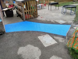 St Michaels School Wet Pour - Wet Pour Rubber Surfacing - Independent Playground Safety Surfacing Installer West Sussex Surrey Hampshire