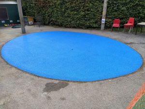 St Michaels School Wet Pour - Wet Pour Rubber Surfacing - Independent Playground Safety Surfacing Installer West Sussex Surrey Hampshire