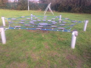 Landport Road Lewes DC Net Structure Playground Installers Sussex - Independent Playground Safety Surfacing West Sussex Surrey Hampshire